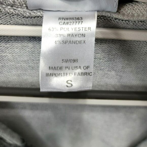 Jordon Taylor Womens Top Multi-Color Size Small Polyester Blend V-Neck Stretch - Picture 6 of 12